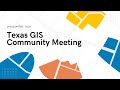 2024 2nd Quarter Texas GIS Community Meeting