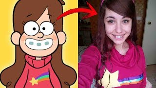 GRAVITY FALLS Miralos! Asi Se Ven en la Vida Real