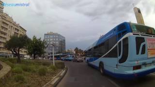 [TIMELAPSE] Ligne 20 (Fort Blanc à Fort d'Artigues) Réseau mistral