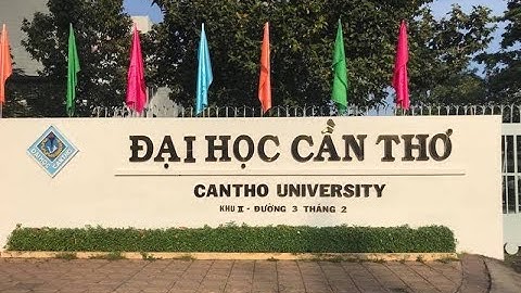 CAN THO UNIVERSITY