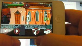 Stick Man Martial Arts?!?! | Stick-Fu App Review for iPhone, iPod Touch and iPad (HD) screenshot 1