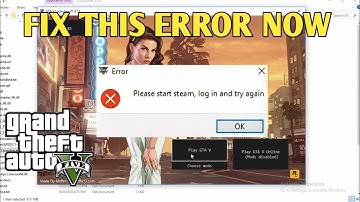 How to fix GTA 5 steam error ( please start steam, login and try again ) 100% fix by enex tech
