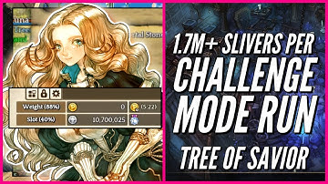 Tree of Savior: 1.7M Slivers Per Challenge Mode Run