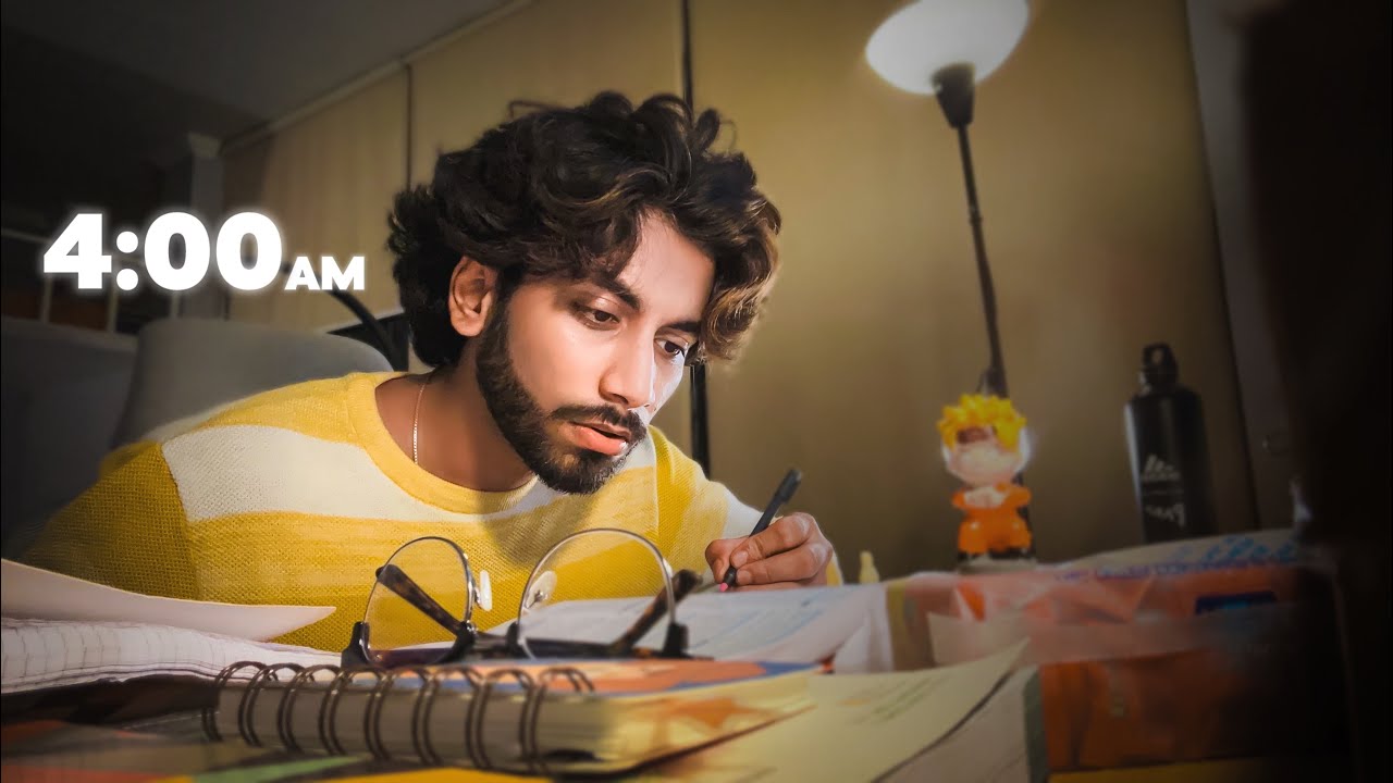 Studied Till 4am 🕓- An Honest Day In Life Of NEET Aspirant 📚