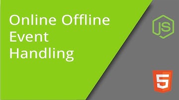 online and offline Event Handling