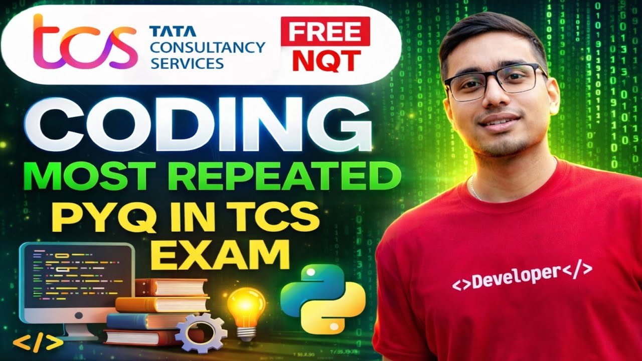 TCS NQT Exam PYQ | Most Asked Questions in Every TCS EXAMS | JAVA ...
