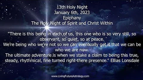 2023-01-06 13th Holy Night and RECAP of the 12 Hol...