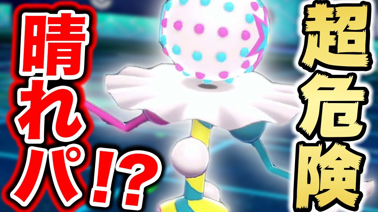 危険度1 新種の 晴れパ 爆誕 凄すぎてズガドーンも思わずビックリ死 ポケモン剣盾 Youtube