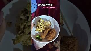Birthday Party 🥳🎈 #minivlog #ytshorts #food #birthdaycelebration