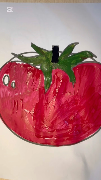 Tomato 🍅 #art #illustrative #colors #drawing #colouring #painting #cute #artist @ncs