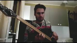 Video thumbnail of "Sulo pe’ parla’ - Pino daniele bass&guitar cover"