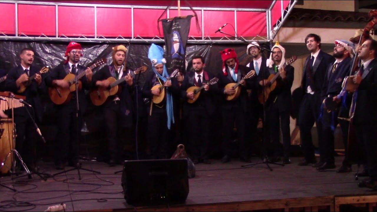 Tunídeos - Tuna Masculina da Universidade dos Açores ilha de São Miguel - Festas de Santa Bárbara