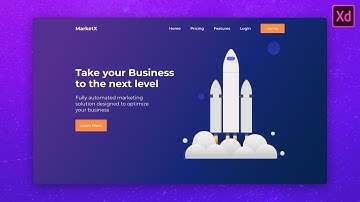 How to Make a Website - Adobe XD Web Design Tutorial