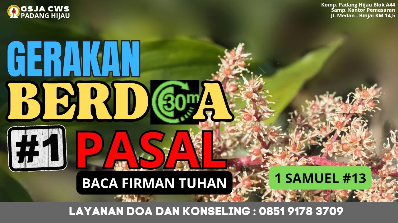 BACA ALKITAB SATU PASAL SETIAP HARI - 1 SAMUEL 13 - YouTube