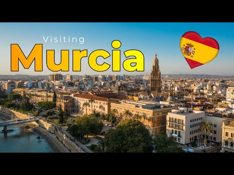 Visiting, walk & Fly through the Beautiful city of MURCIA  Spain 🇪🇸 - (4K) Tiny Tour