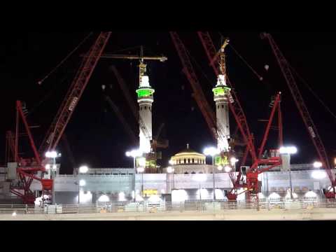 أذان الفجر الأول من المسجد الحرام 9 محرم 1437 للشيخ محمد المغربي 