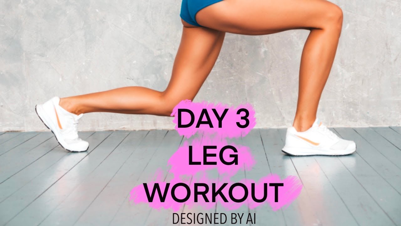 "Powerful Leg Burn Day 3 of our Leg Workout Challenge!" YouTube