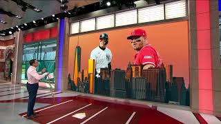 Breaking down Mike Trout and Aaron Judge's INSANE 2-HR performances!! 👀