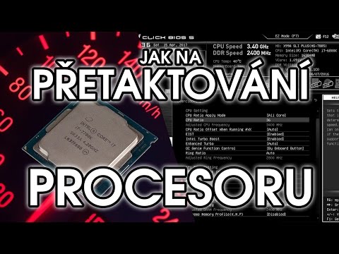 Video: Jak Přetaktovat Frekvenci Procesoru