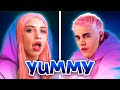 JUSTIN BIEBER WITH ZERO BUDGET! Yummy parody by La La Life (Music Video)