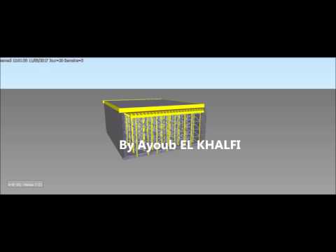 4D simulation : Portal Frame bridge/Pont cadre