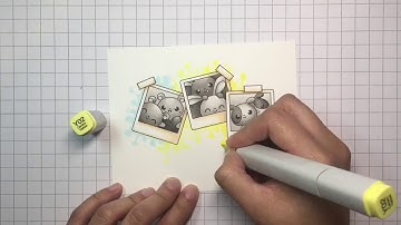 Clearly Besotted Picture Perfect Copic Colouring Tutorial