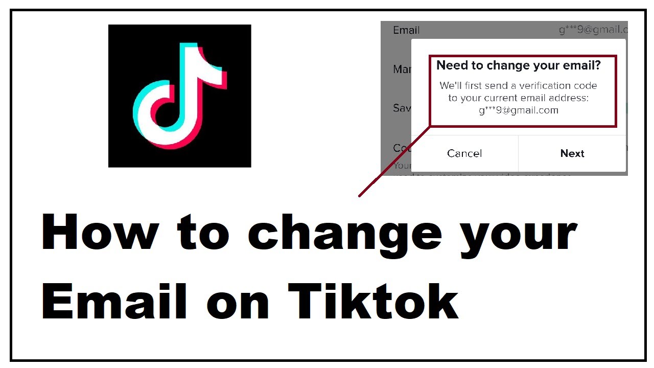 tiktok email verification