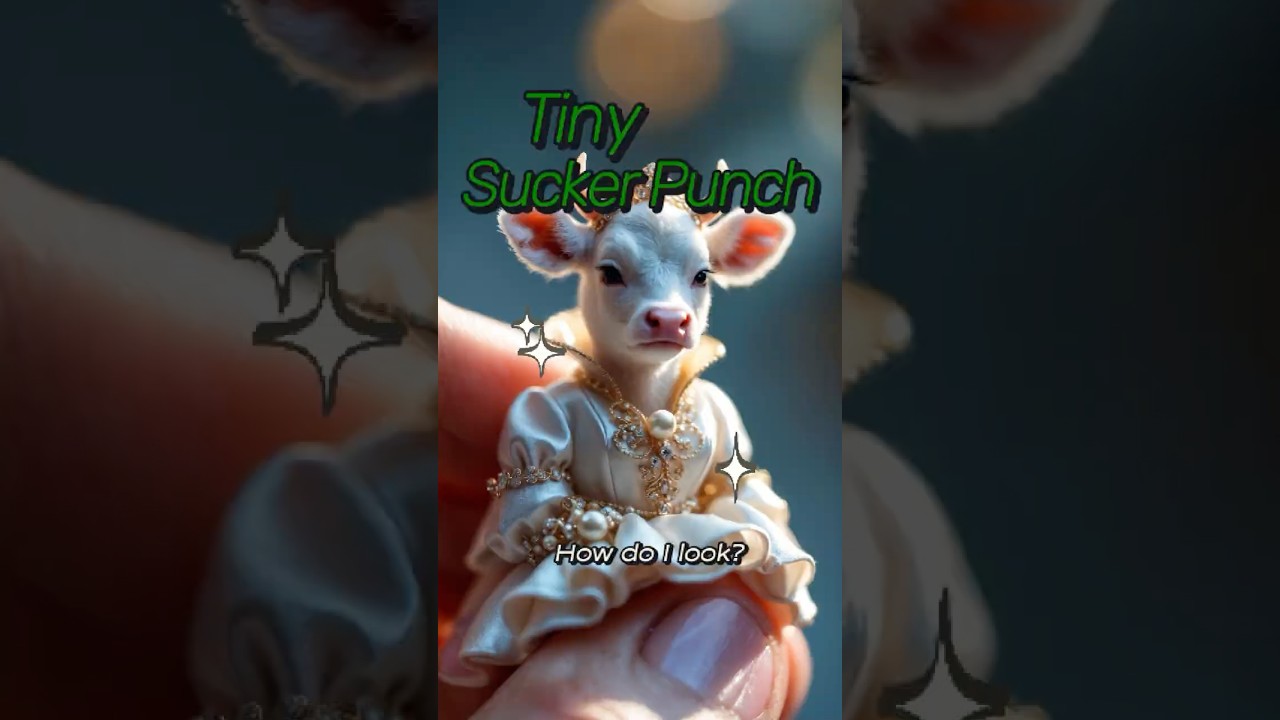 Tiny Animals Dressed as Sucker Punch Characters | Finger-Sized Cinematic Cosplay Art