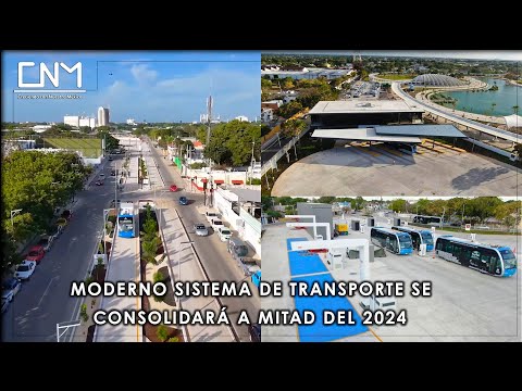 Ie-Tram Ya Cuenta Con Su Cetram Y Patio De Recarga Para Su Funcionamiento En Yucatán