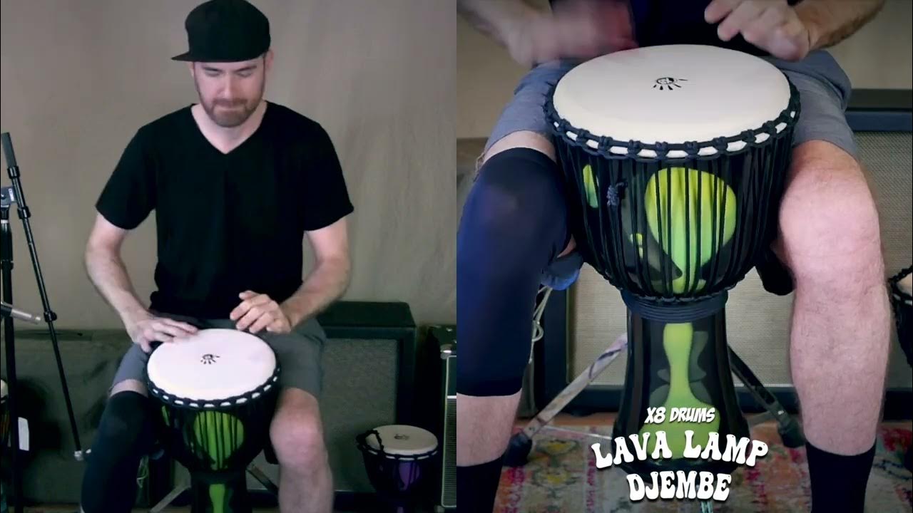 X8 Drums Lava Lamp Djembe Groove II by N8 YouTube