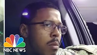 VA Police Officer Fired After U.S. Army Lt. Pepper-Sprayed During Traffic Stop | NBC Nightly News