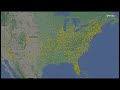 General aviation flights following the eclipse