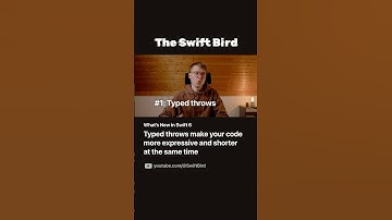 Typed throws in Swift 6 make your code shorter and more expressive