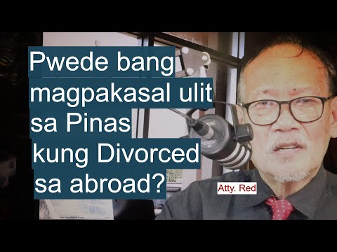 Video: Maaari ka bang magpakasal sa ibang bansa?