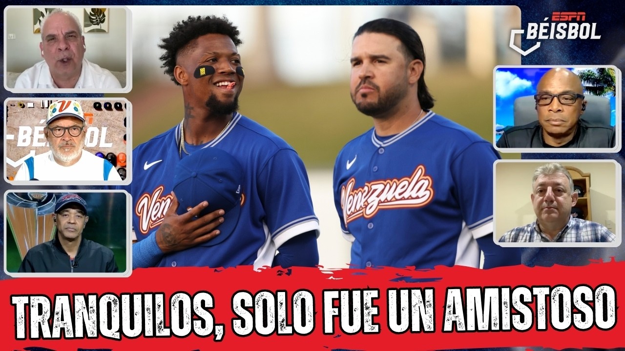 TODOS TRANQUILOS, VENEZUELA BATEARÁ en CLÁSICO MUNDIAL, derrota vs ASTROS no preocupa | ESPN Beisbol