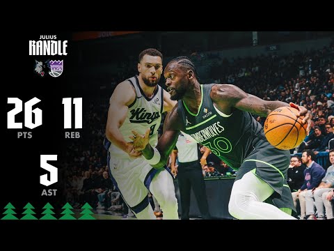 Julius Randle With a 26-Point/11-Rebound Double-Double In Win Over Sacramento | 11.14.25