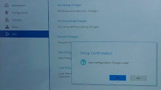 Как сохранить настройки BIOS на ноутбуке.Save Changes UEFI
