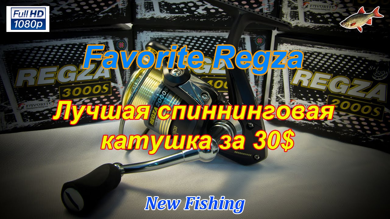 ловля карася на поплавок Favorite Regza - хорошая бюджетная катушка за 30$