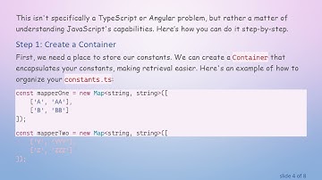 Dynamically Getting an Exported const in Angular TypeScript