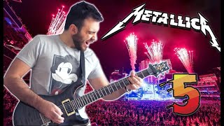 Top 5 Guitar Solos: Metallica chords