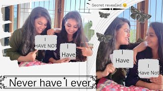 Never Have I Ever Challenge With My Sister! *secrets revealed* || Kritika Dave