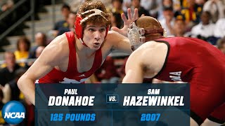 Paul Donahoe vs. Sam Hazewinkel: 2007 NCAA title match (125 lb.)