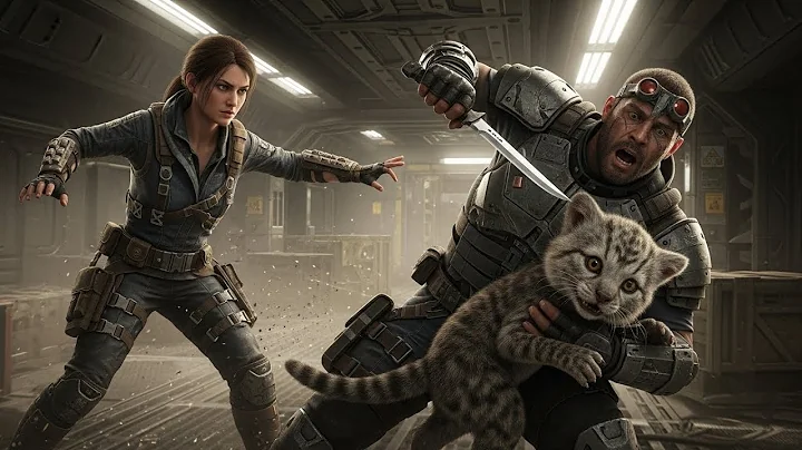 The Raider Put Knife to Cubs Throat Human Put Knife Through Raiders Cranium Before Blade Touched Fur