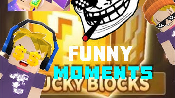 Lucky Block FUNNY MOMENTS | Blockman Go - Blocky Mods | 🤯🤯🤯🤣🤣🤣