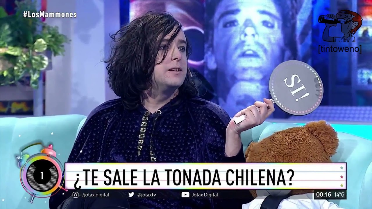 Benito Cerati hablando como Chileno (Los Mammones, Mayo 2021)
