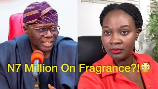 Gov. Sanwo Olu Spends N7.5 Million On Fragrance, N444 Million On Dignitary Vehicle