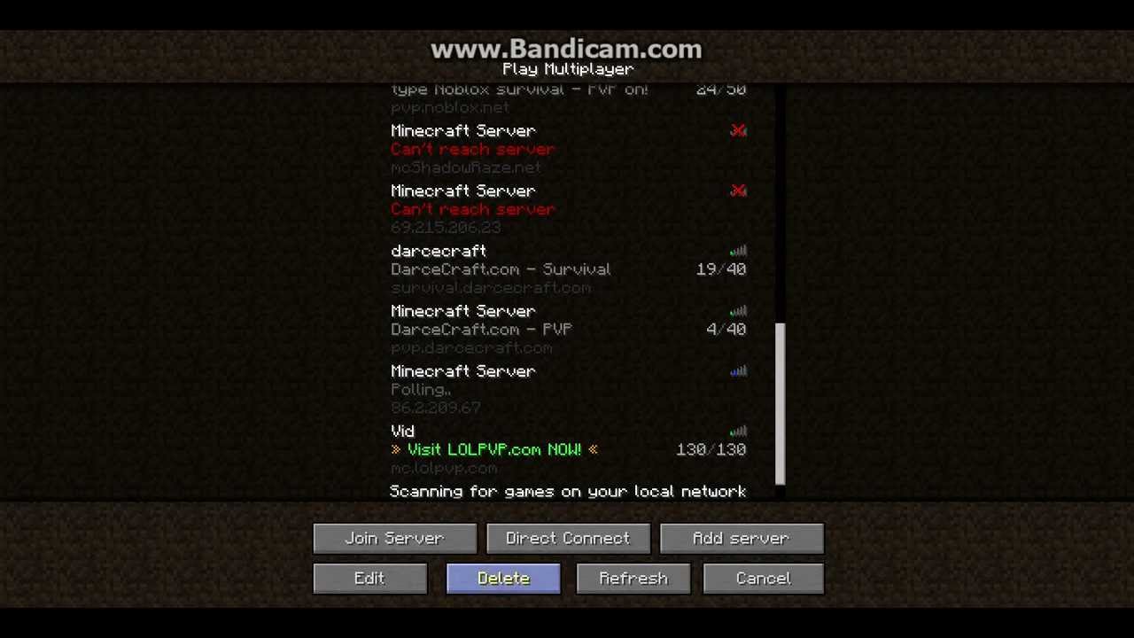 Minecraft Vids Ip in the desc for next vid - YouTube