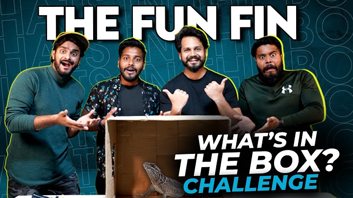 WHAT'S IN THE BOX Challenge FT. The Fun Fin  | EPISODE 11 | Azlan Shah