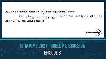 IIT JAM MS 2021 Problem 21 Solution | Multivariate Distributions | Cheenta
