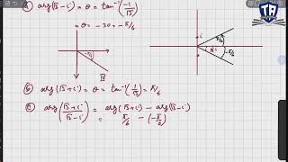 004 | Complex Number | Modulus Argument Part | A Level Math II Torus Academy
